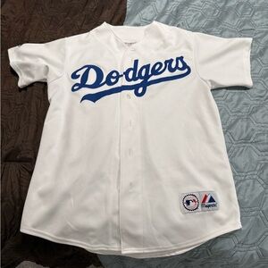 Vintage Los Angeles Dodgers Majestic Jersey M White
